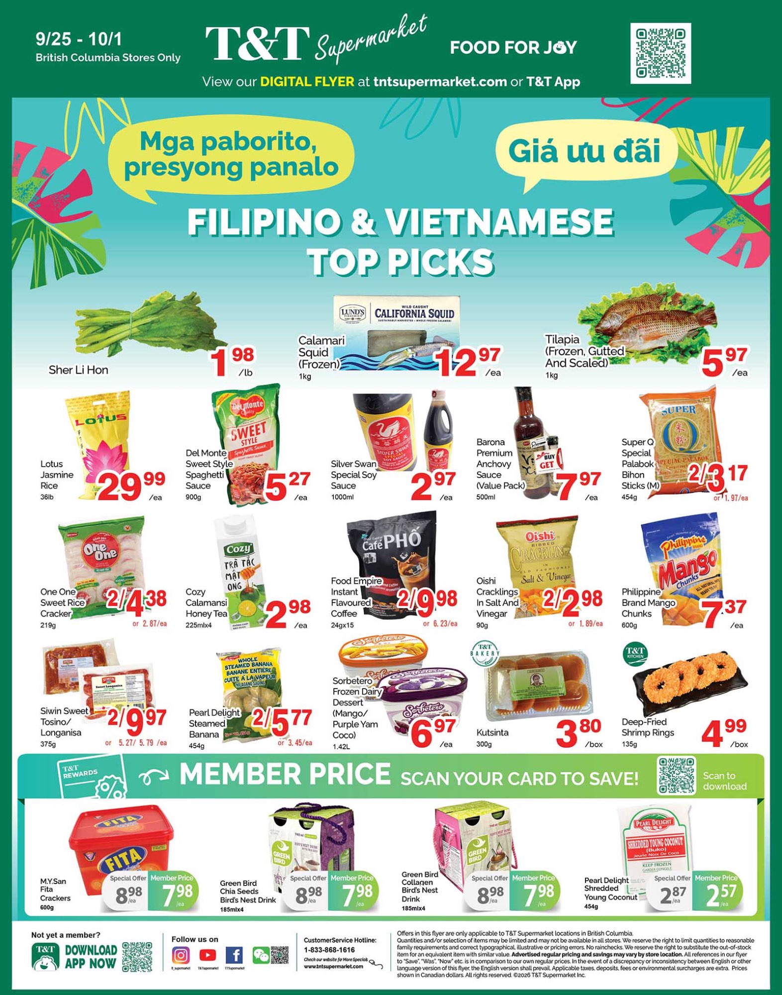 Weekly flyer — Sep 25 – Oct 1 — page 8 of 8